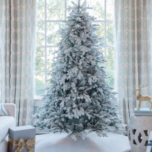 10' Queen Flock® Artificial Christmas Tree Unlit