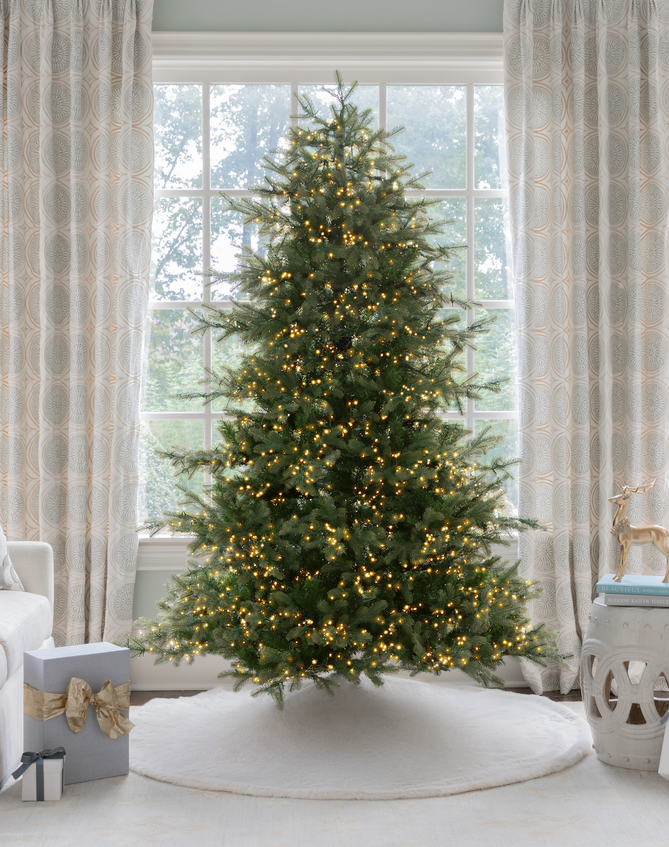 6.5' Silverpeak Fir™ Artificial Christmas Tree with 2500 Lux LED Lights