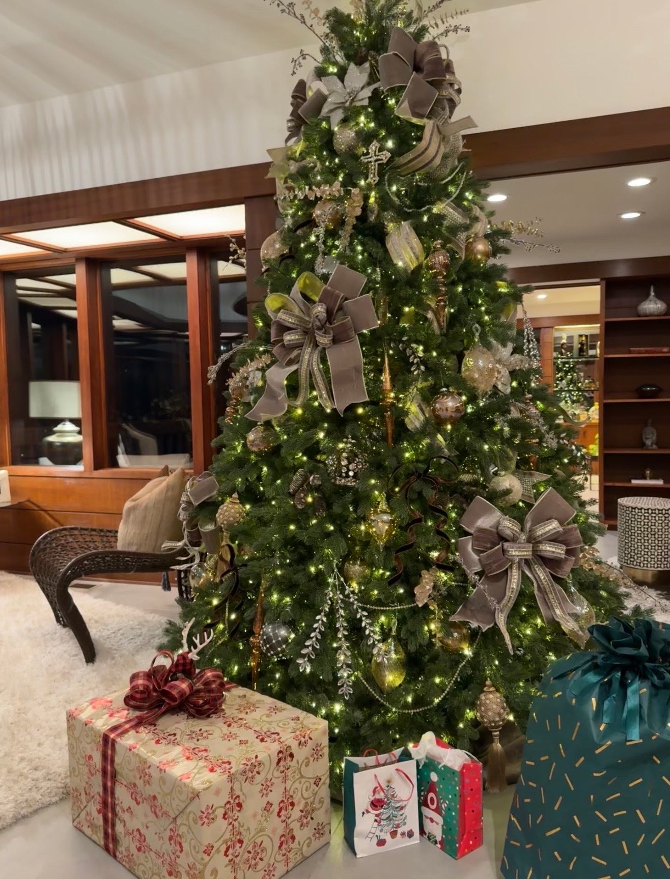 7.5' Cypress Spruce Artificial Christmas Tree Unlit - Image 5