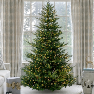 7.5' Soho Spruce Artificial Christmas Tree with 2000 Lux LED Lights