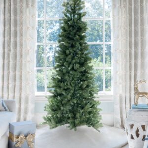 9' King Douglas Fir Slim Artificial Christmas Tree Unlit