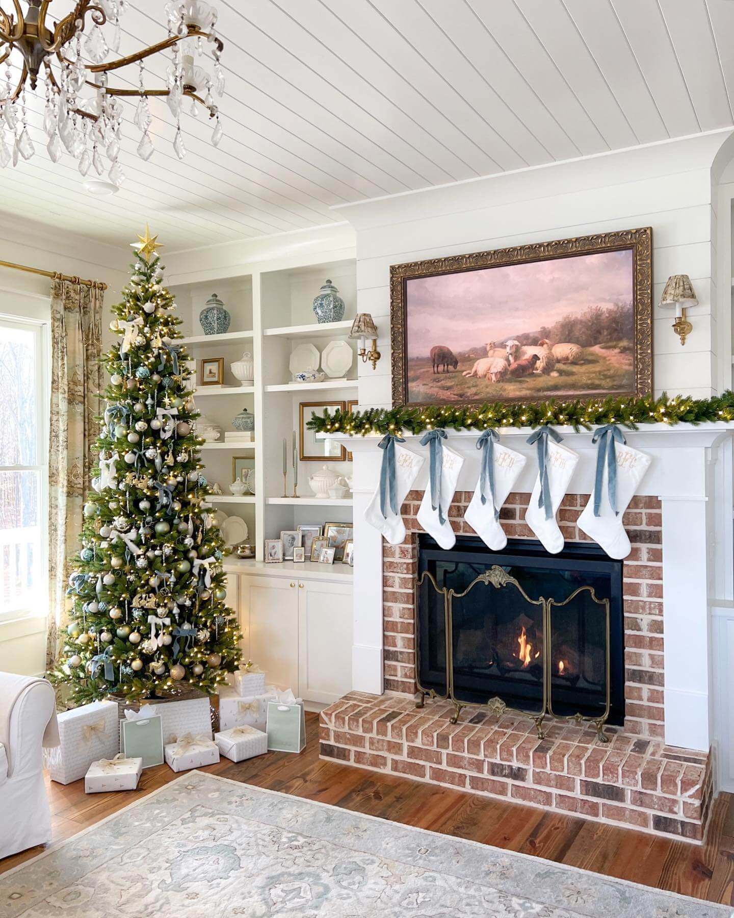 9' King Fraser Fir™ Slim Artificial Christmas Tree Unlit - Image 5