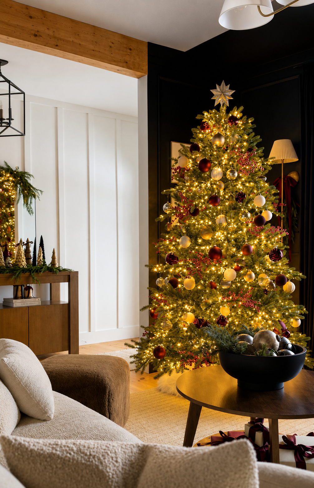 6.5' Silverpeak Fir™ Artificial Christmas Tree with 2500 Lux LED Lights - Image 10