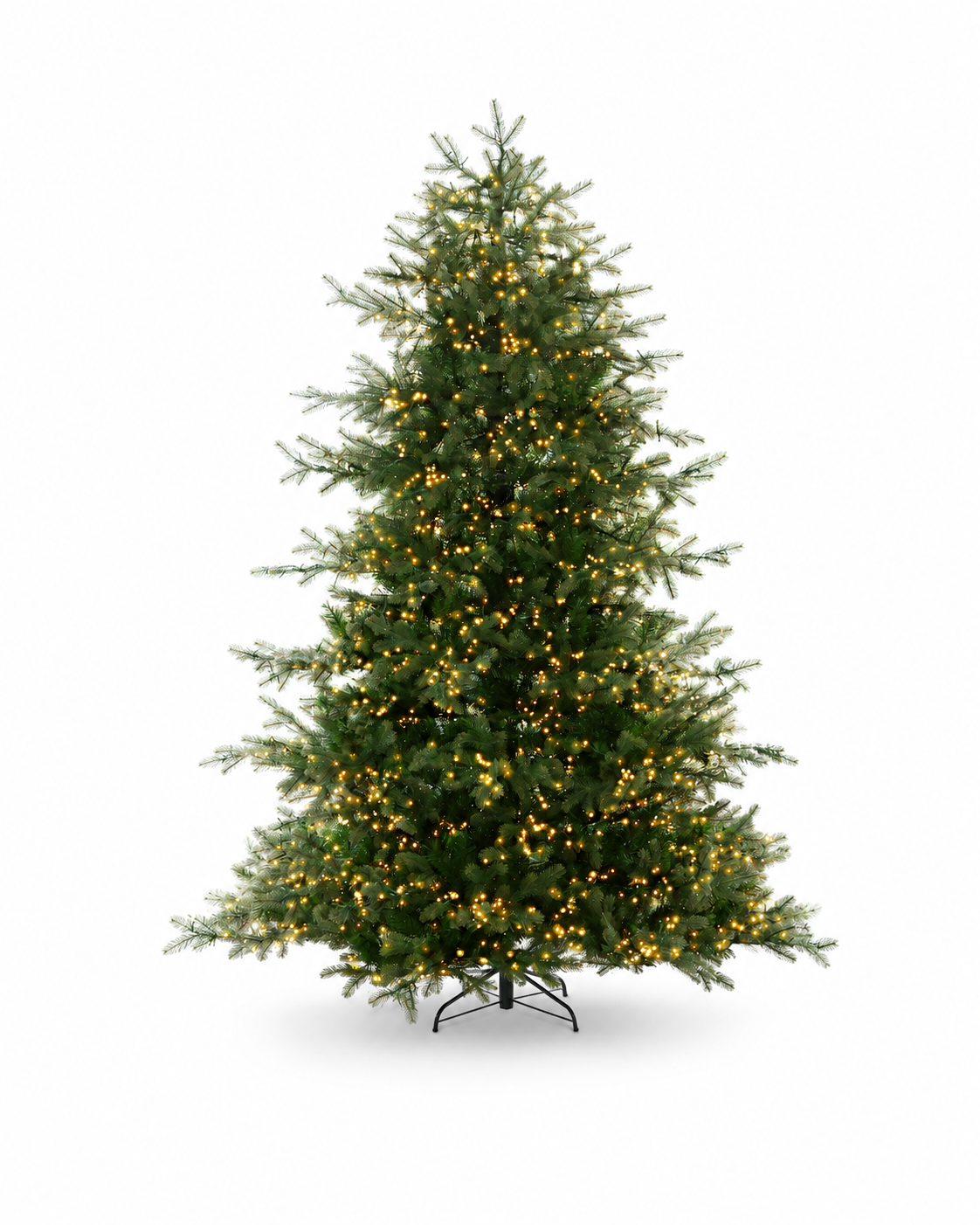 6.5' Silverpeak Fir™ Artificial Christmas Tree with 2500 Lux LED Lights - Image 5