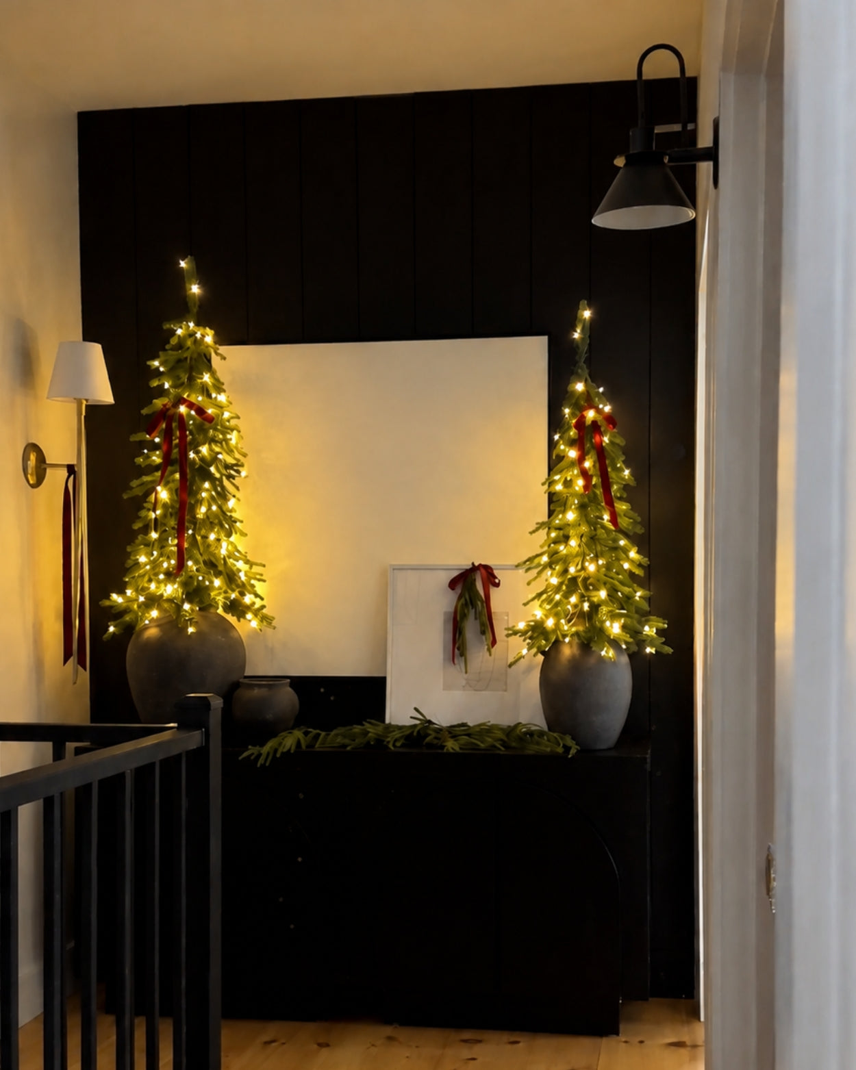 4' Windsor Fir Artificial Christmas Tree with 100 Warm White Twinkle LED Lights - Image 4